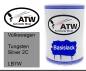 Preview: Volkswagen, Tungsten Silver 2C, LB7W: 500ml Lackdose, von ATW Autoteile West.